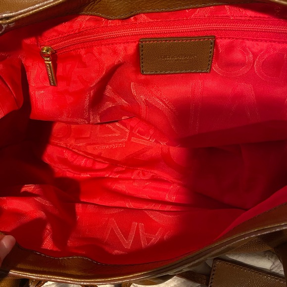 Dolce & Gabbana Brown Shoulder Bag with Gold Hardware